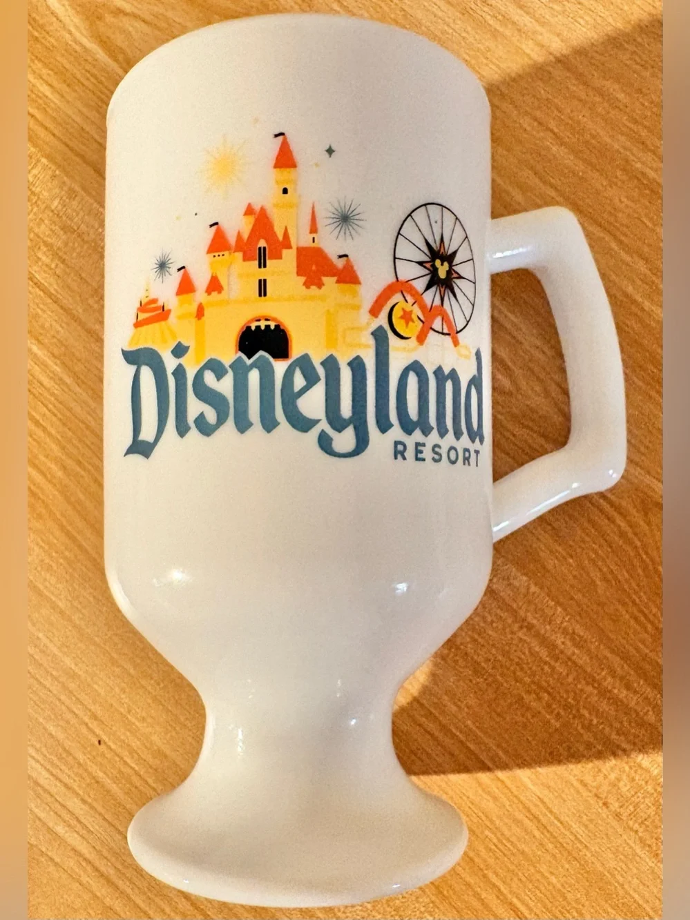 Disney Parks Disneyland Resort Park Castle Icons 2023 Tall Ceramic Mug Cup NEW